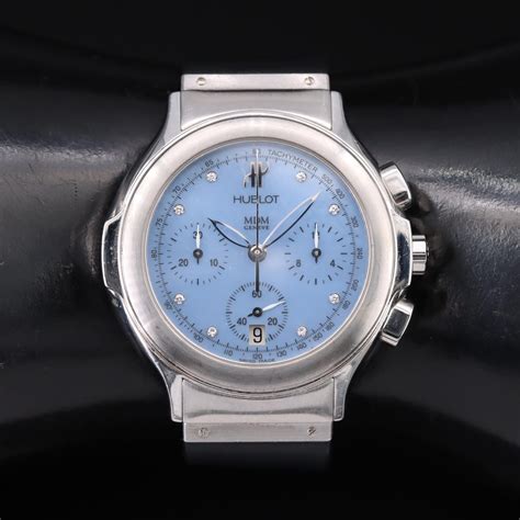 Hublot MDM Elegant Chronograph 36 Steel / Diamond